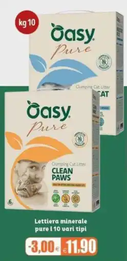 Elite Pet Lettiera minerale pure offerta