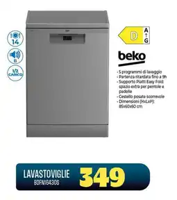 Gaer Lavastoviglie Beko offerta