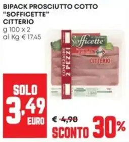 Panorama Bipack prosciutto cotto sofficette citterio offerta