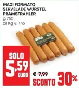 Panorama Servelade würstel offerta