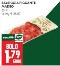 Panorama Salsiccia piccante Madeo offerta