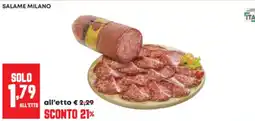 Panorama Salame Milano offerta