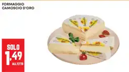Panorama Formaggio Camoscio d'Oro offerta