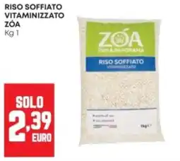 Panorama Riso soffiato vitaminizzato Zóa offerta