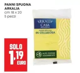 Panorama Panni spugna Arkalia offerta