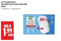 Panorama Pam piumini cattura polvere offerta