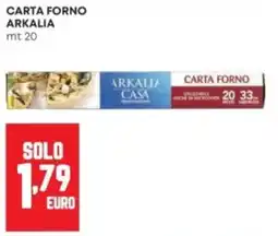 Panorama Carta forno Arkalia offerta