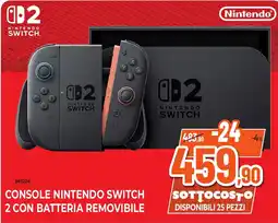 Expert Di Lella Console Nintendo Switch 2 con batteria rimovibile offerta