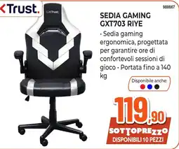 Expert Di Lella Sedia gaming GXT703 Riye offerta