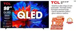 Expert Di Lella TCL QLED 4K 98" P8 offerta