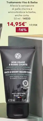 Yves Rocher Trattamento Viso & Barba offerta