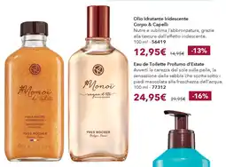 Yves Rocher Olio Idratante Iridescente Corpo & Capelli offerta