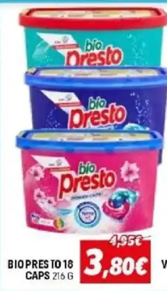 Bio Presto Power Caps