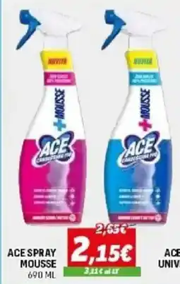 Orizzonte Ace spray mousse offerta