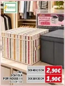 Orizzonte TNT scatola portaoggetti assortita offerta
