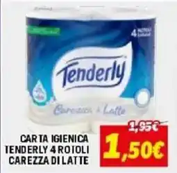 Orizzonte Carta igienica Tenderly carezza di latte offerta
