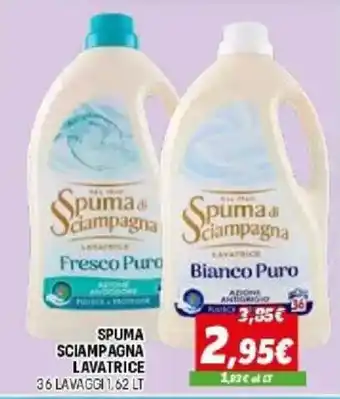 Spuma di Sciampagna Lavatrice