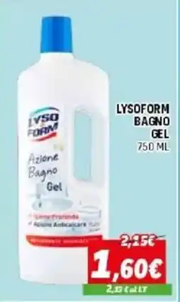 Orizzonte Lysoform Azione Bagno Gel offerta