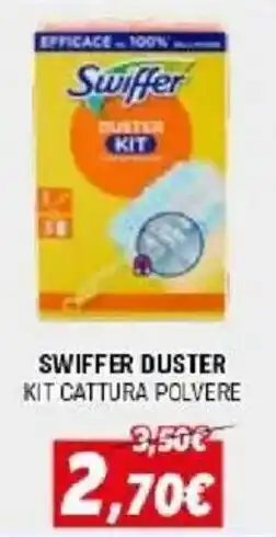 Orizzonte Swiffer duster kit cattura polvere offerta