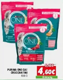 Orizzonte Purina One Cat Croccantini offerta