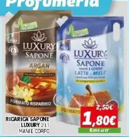 Orizzonte Luxury Sapone Mani e Corpo offerta