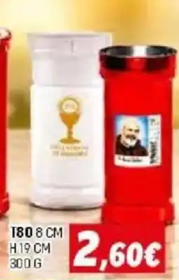 Orizzonte Candela bianca con logo offerta