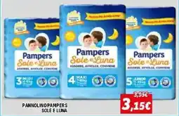 Orizzonte Pannolino Pampers Sole e Luna offerta