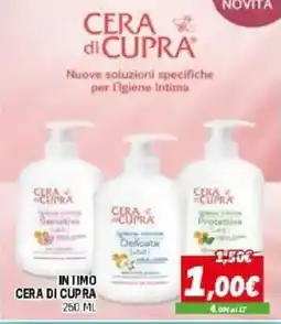 Orizzonte Intimo Cera di Cupra offerta