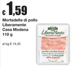 Sì con te Mortadella di pollo Liberamente Casa Modena offerta