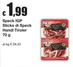 Sì con te Speck IGP Sticks di Speck Handl Tiroler offerta