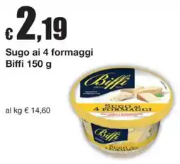 Sì con te Sugo ai 4 formaggi Biffi offerta