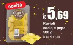 Sì con te Ravioli cacio e pepe offerta