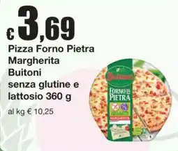 Sì con te Pizza Forno Pietra Margherita Buitoni senza glutine e lattosio offerta