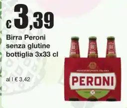 Sì con te Birra Peroni senza glutine offerta