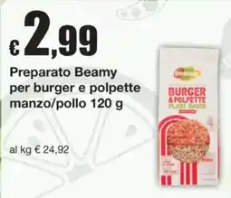 Sì con te Preparato Beamy per burger e polpette manzo/pollo offerta