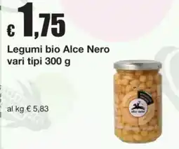 Sì con te Legumi bio Alce Nero offerta