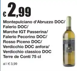 Sì con te Verdicchio classico DOC Terre de Conti offerta