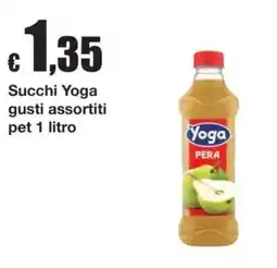 Sì con te Succhi Yoga Pera offerta