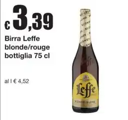 Sì con te Birra Leffe blonde offerta