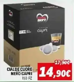 Orizzonte Cialde cuore nero capri offerta