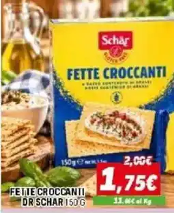 Orizzonte Fette croccanti Dr. Schar offerta