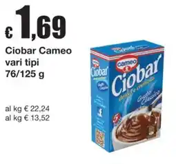 Sì con te Ciobar Cameo offerta