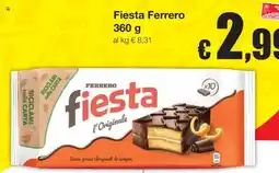 Sì con te Ferrero Fiesta l'Originale offerta