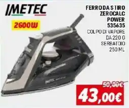 Orizzonte Imetec ferro da stiro zerocalc power offerta