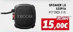 Orizzonte Speaker LG offerta