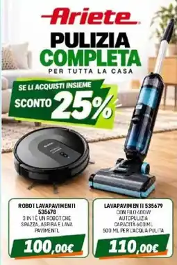 Orizzonte Ariete robot lavapavimenti 535678 offerta