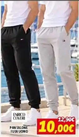 Orizzonte Pantalone tuta uomo Enrico Coveri offerta