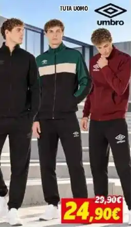 Orizzonte Tuta uomo Umbro offerta