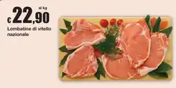 Sì con te Lombatine di vitello nazionale offerta