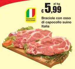 Sì con te Braciole con osso di capocollo suino offerta